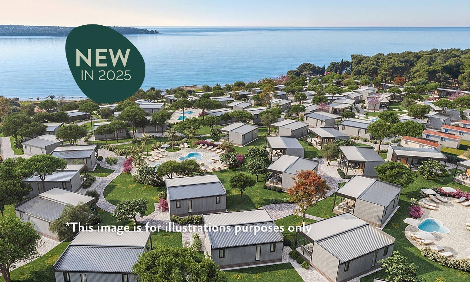 Prázdninový areál Aminess Planet Homes Sirena